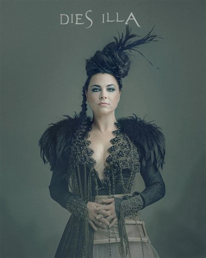 🖤✨Did you know? ✨🖤 During the synthesis version of the Evanescence song “Lacrymosa” Amy Lee sings a part of Mozarts “Lacrimosa” which is in Latin! Though it is brief, it is absolutely beautiful. | Evanescence Rare Pictures