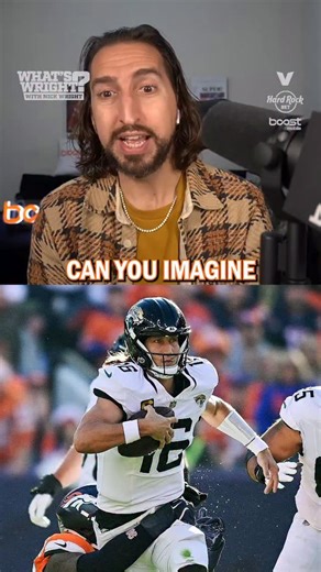 “Can you imagine how obnoxious I’m going to be if Trevor makes a Super Bowl before Lamar or Josh?” @getnickwright is all in on the Jaguars #nfl #football #sports | What's Wright? with Nick Wright