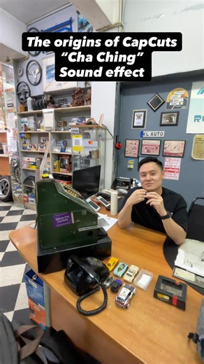 Gin Chong on Instagram: "The “cha-ching” sound effect is everywhere in video editing today, but let’s be real, when was the last time you heard a real cash register? That’s why it was so crazy to find one still in use only at the legendary @autofoam, a shop that’s been around since the early 1970s. It’s a true blast from the past! #chaching #vintage #retro #oldschool #smallbusiness #soundeffects"