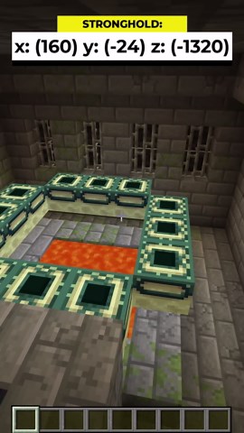 Minecraft seed with stronghold under spawn: Easy early game access