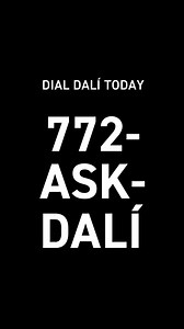 68K views · 759 reactions | DIAL DALÍ ☎️ What would you ask Salvador Dalí if you had him on the line? Now through May 12, U.S. callers can dial 772-ASK-DALÍ to have a live conversation with a reimagined version of the surrealist master. He's awaiting your call... | The Dalí Museum | Facebook