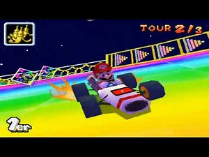 Mario Kart DS - 50cc - Route Arc en ciel - Replay
