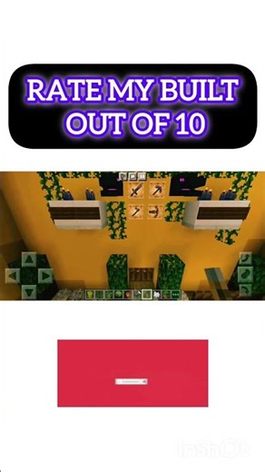 #minecraft #shortvideo ●●Huge Chest Shape House●●🤧