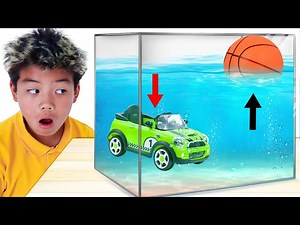 Sink or Float? Jannie & Eric’s Fun Science Lab Adventure! - Videos For Kids