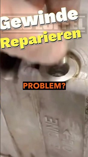 Did you know this? Repairing an oil pan / welding and rethreading an oil drain plug