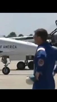 Four astronauts prepare for a trip to the moon