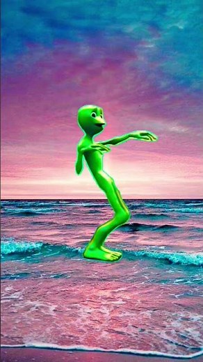 Dame tu cosita Green alien dance #dance #short