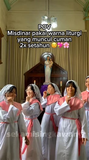 SEKAMI Paroki Singkawang | Memasuki pekan ke-3 masa Adven atau yang juga dikenal sebagai Minggu Gaudete, Gereja semesta mengajak kita untuk bersukacita! 🩷 Itulah... | Instagram