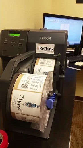 Wine label printing on Epson C7500
