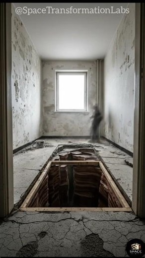 You won’t believe what’s under this bedroom floor #epoxyfloor #remodel #shorts #interiordesign