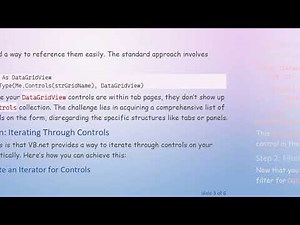 How to Find All DataGridView Controls on a Form in VB.net, Including Those in Tab Controls