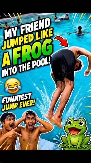 Frog Jump Challenge Gone Crazy! 🐸🏊‍♂️