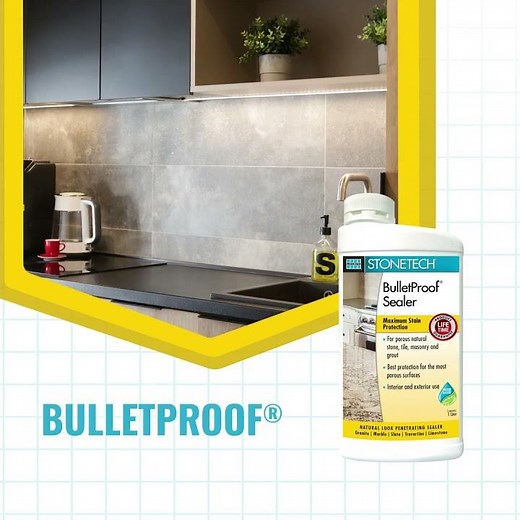 Protect Your Tiles & Stone with BulletProof® Sealer