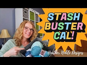 Free Mosaic Crochet Stash Buster Pattern and Crochet Along