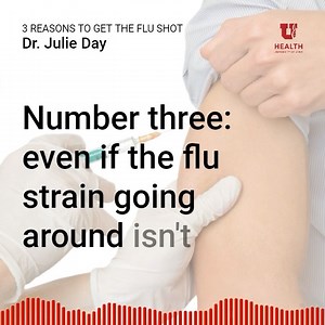 59 reactions · 8 comments | Flu shots are regularly recommended by doctors now. But did you know that what makes up the shot changes every year based on what strains of flu are most likely to be around? Learn about this and more flu shot facts and myths from Dr. Susan Terry. https://bit.ly/3SjBZ5Q | University of Utah Health | Facebook