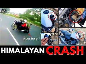 Himalayan Accident Crash due to Puncture & Chassis Break | Facts & Details You Should Know