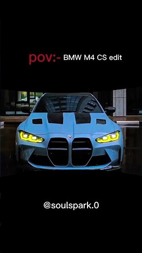 Presenting BMW M4 CS edit #shorts #BMW #edit