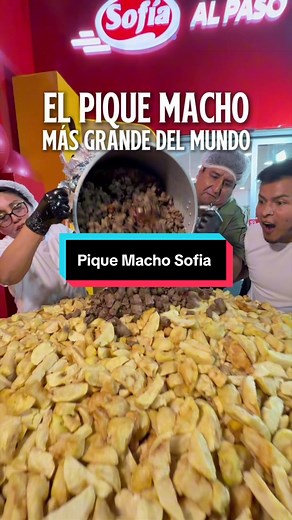 Pique Macho más grande del mundo en Cochabamba