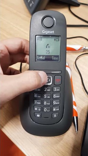 Gigaset corless volume setting