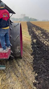Jim Briden on the controls of the 60-90 Twin City | Mike At Reeves Restoration