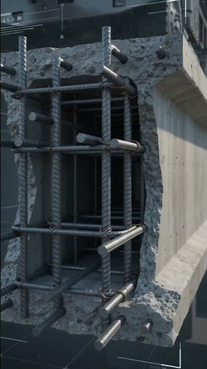 What Happens If You Remove Steel from Concrete? 😱 | Civil Engineering #shorts #beamforming #duet