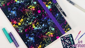 Fancy a free sewing tutorial to follow this weekend? Why not make these gorgeous notebook covers to bling up a boring old notebook! Check out the blog for a free step by step guide here - https://blog.plushaddict.co.uk/2021/08/09/get-set-for-back-to-school-and-sew-a-fabric-notebook-cover-in-30-minutes/ | Plush Addict