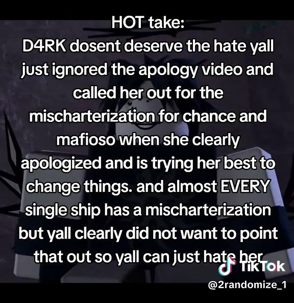 Understanding D4RK's Apology and Its Reception