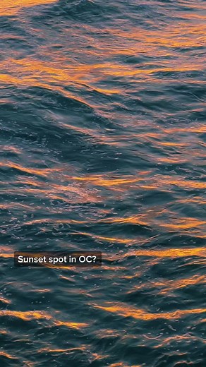 San Clemente Pier Sunset Spot in OC
