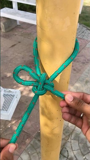 How To Tie A Bull 🐂 Tying Hitch 👍