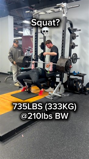 Quin Stott on Instagram: "Nice 735lb Squ- 💀 I’m opening up a few 1:1 coaching spots for guys who are actually ready to lock in. If that’s you, comment LEVEL UP and I’ll reach out."