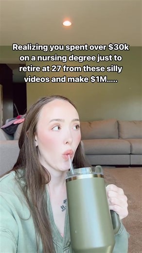 Here’s what happened ⬇️ 15 months ago I was employed as a nurse working 50 hours a week and barely seeing my kids. I had just had my second baby and I didn’t want to miss the milestones. I tried UGC, textbroker, and selling tshirts but none of it made me enough to replace my nursing salary. And then I came across digital marketing. I didn’t make $1M by accident. I busted my ass, I showed up while I still had healing stitches from my c section. And I never gave up! I’ve been through it throughout