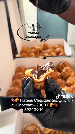 🍫🥐 ALERTE GOURMANDE À BAMAKO ! 🥐🍫 🔥 Plateau de chouquettes moelleuses chocolat fondant 💥 Seulement 2 000 FCFA 📍 Disponible à Bamako 😋 À partager… ou à garder pour soi 😉 📞 Commande maintenant : 69 24 39 44 ⏳ Quantité limitée – premier arrivé, premier servi #Bamako #Chouquettes #BonPlan #Gourmandise