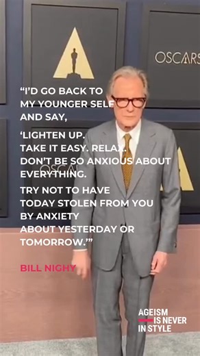 At 76, Bill Nighy reminds us that learning to be gentle with yourself can take a lifetime ❤️ His reflections on easing anxiety and staying present feel especially powerful coming from someone who spent years battling self-doubt whilst becoming one of Britain’s most distinctive actors. Before acting, Nighy dreamed of being a writer or journalist. Acting happened almost by accident, but it led him to the Liverpool Everyman Theatre in the 1970s, a place he’s described as utterly formative. Surround