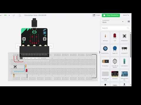 Micro:bit Pushbutton Switch - LED Controller