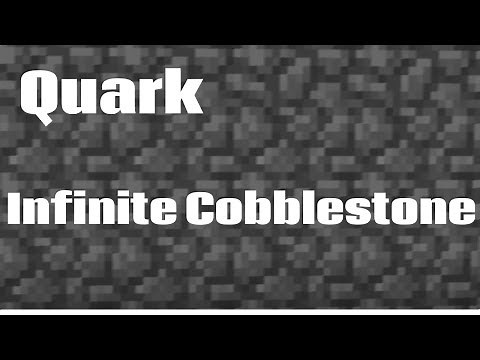 Quark Tutorial: How to make a Fully Automatic Infinite Cobblestone Generator