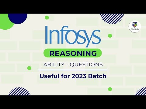 Live Training on Infosys Reasoning Questions (As per New Pattern)
