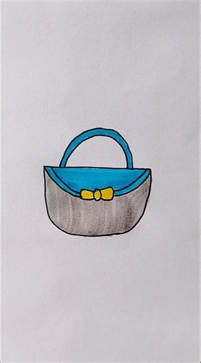 Purse 👛 For Kids #purse #bag #drawing #kidstvforfun #shorts #viralvideo #painting #art #viral