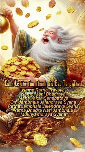 Thần chú Thần Tài giúp bạn nắm bắt thời cơ làm giàu – Dzambhala Mantra