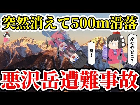 【ゆっくり解説】悪の雪山で完璧装備の登山ベテラン夫婦が消えた謎【2023年悪沢岳遭難事故】