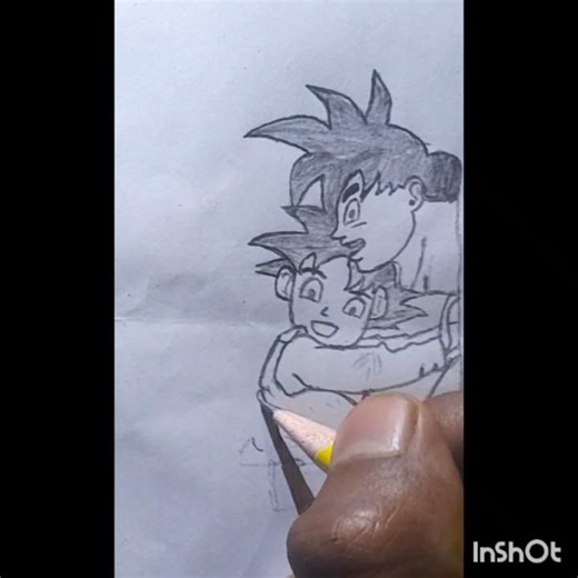 my new video in droying is Goku