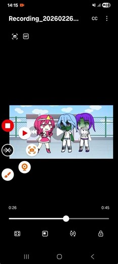 not oc's is zombie eat brain gachalife screen recorder
