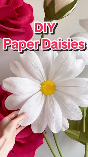 DIY Paper Daisies Tutorial