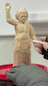 チャレンジ仏像彫刻3849基礎誕生仏 How to carve a Buddha statue by Ouka-「ａBuddha