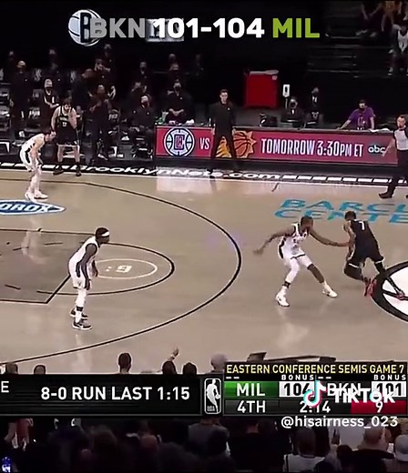 Nets vs Bucks-2021 NBA Playoffs-Game 7🔥🤯| #nba #basketball #nbahighlights #nbaedits #nbafinals #jordan #lebron #giannisantetokounmpo #giannis #kevindurant #game7