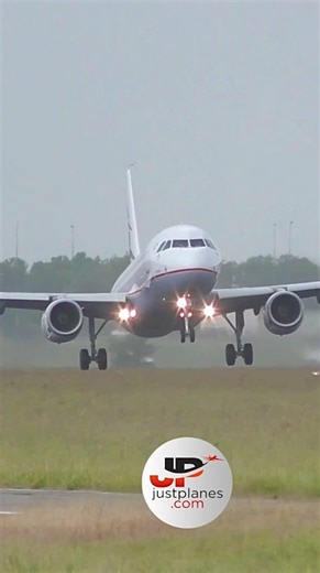 142K views · 1.6K reactions | ✈️ A320 crosswind landing at Schiphol | Just Planes | Facebook