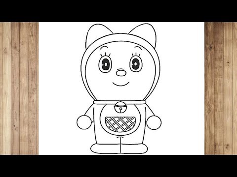 How to Draw Dorami Easy | Doraemon