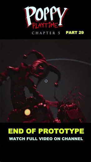 😱 Escaping The PROTOTYPE…PART 29 I Almost DIED! (Poppy Playtime Chapter 5) #poppychapter5