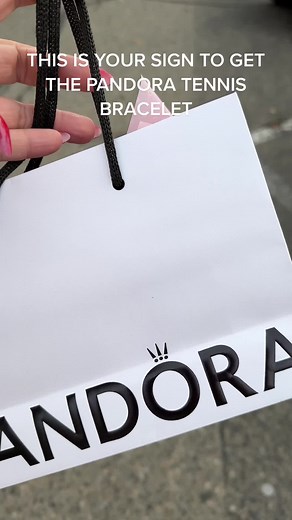 Sparkling Pandora Tennis Bracelet - Perfect Holiday Gift