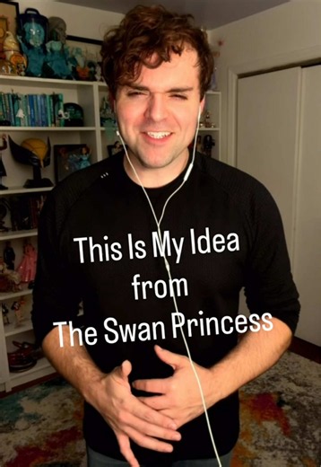 #duet “This Is My Idea” from #swanprincess with me #broadway #broadwayworld #musicaltheatre