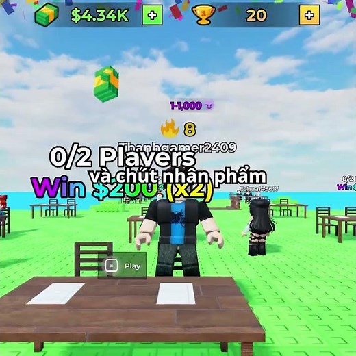 Não phải nhanh, vía phải mạnh thì may ra mới win được map này 😇 #roblox #robloxvng #robloxfyp
